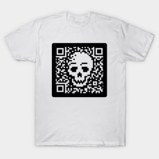 Skull QR code T-Shirt